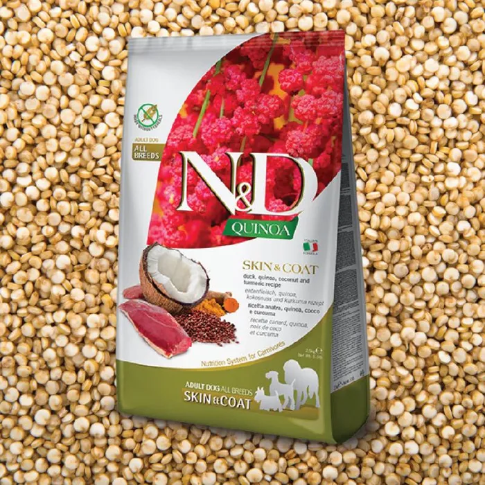 N&D Quinoa Skin & Coat | Duck & Coconut 15.4 lb
