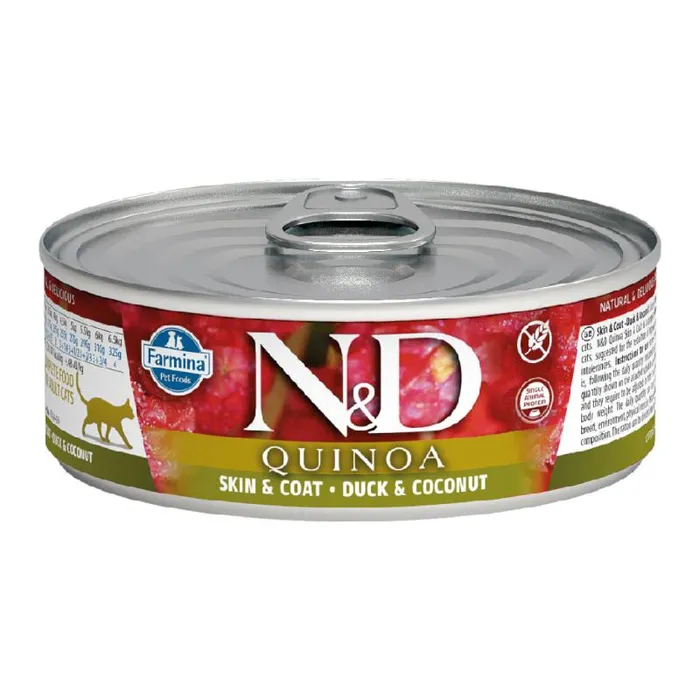 N&D for Cats Quinoa Skin & Coat | Duck & Coconut 2.8oz