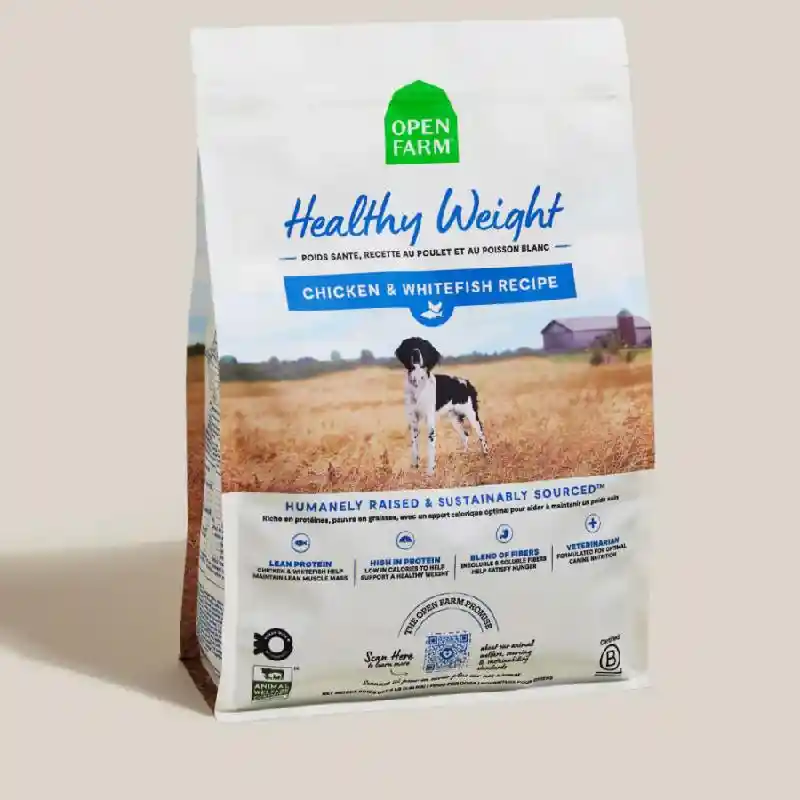Open Farm | Healthy Weight Chicken, Whitefish & Barley 4 lb
