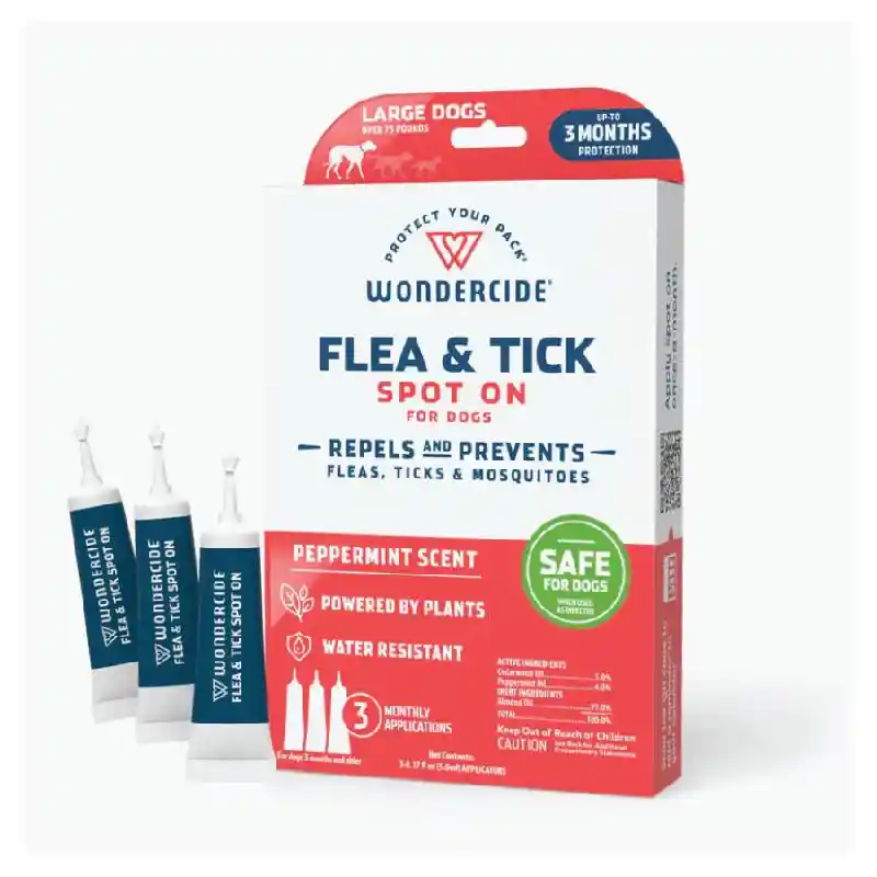 Wondercide | Flea & Tick Spot On LG 3pk