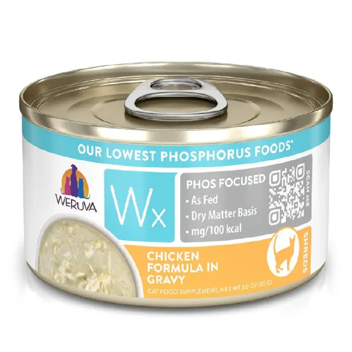 Weruva for Cats Wx | Phos Focused Chicken in Gravy 3oz