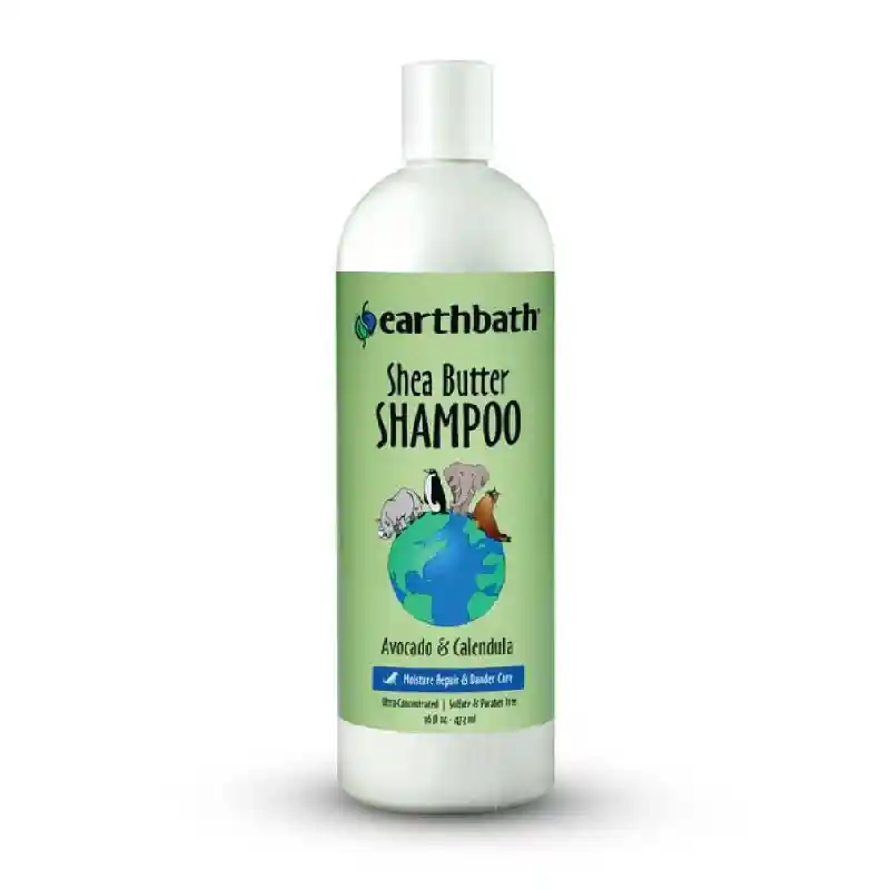 Earthbath Shampoo | Hypoallergenic - Shea Butter 16oz