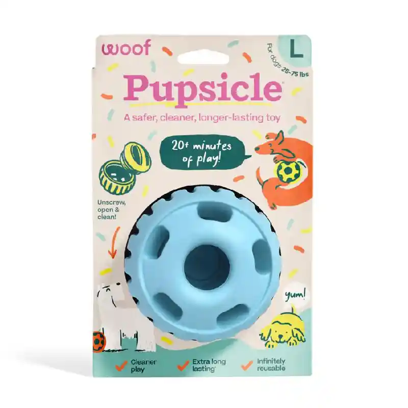 WOOF Pupsicle | Party Day Blue LG