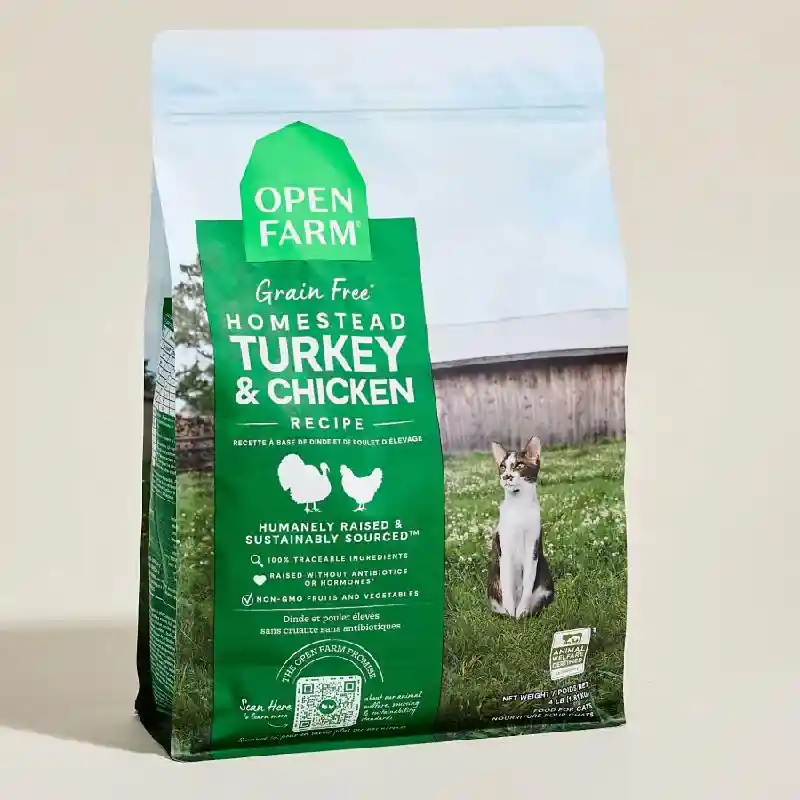Open Farm for Cats | Turkey & Chicken 4 lb