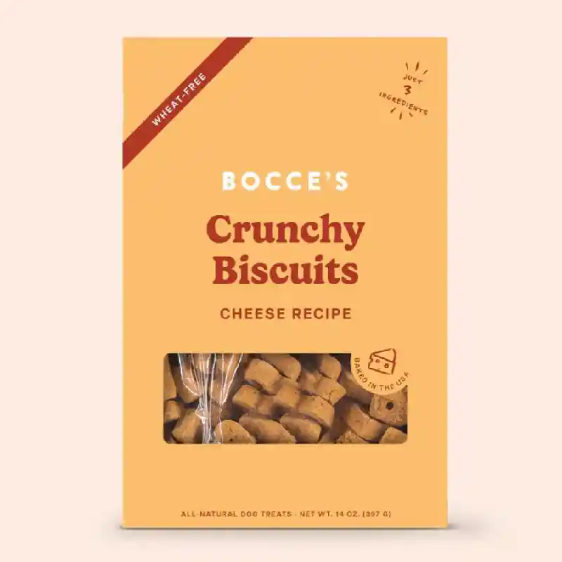 Bocce's Oven Baked Treats | Cheese 14oz