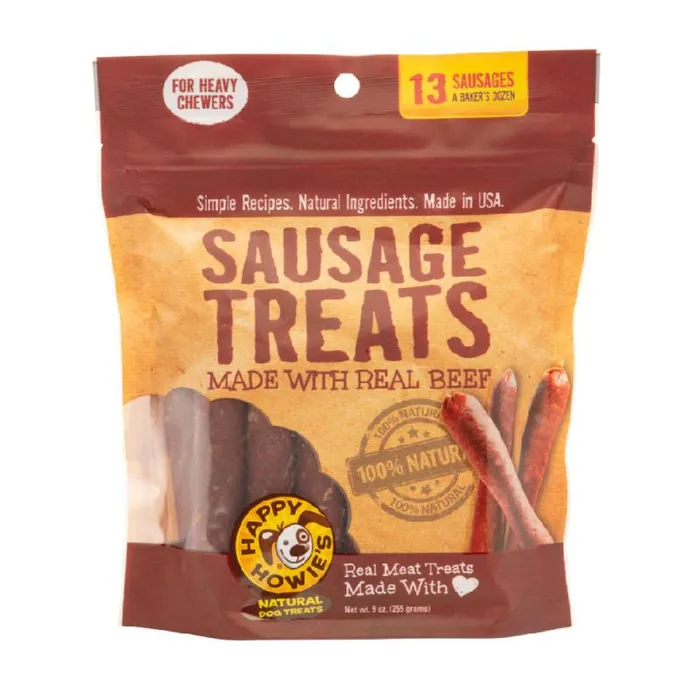 Happy Howie's | Beef Sausage 4" - 13 pack