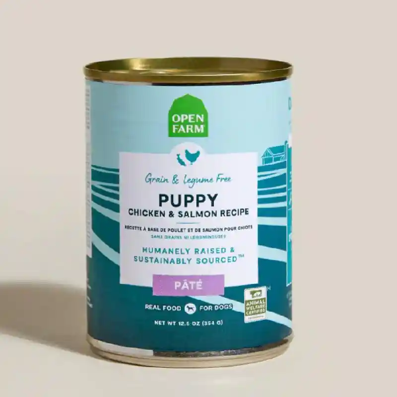 Open Farm Puppy | Chicken & Salmon Pâté 12.5oz