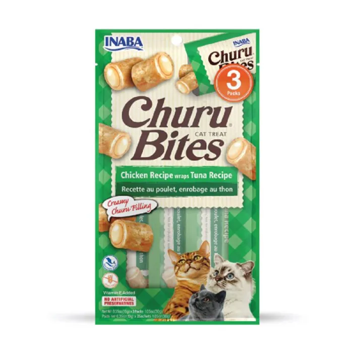Churu | Bites - Chicken & Tuna 3pack 1.05oz
