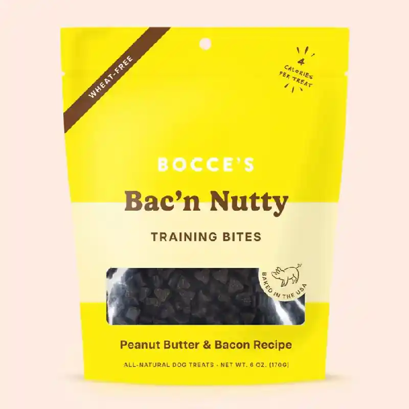 Bocce's Training Treats | Bac'n Nutty 6oz