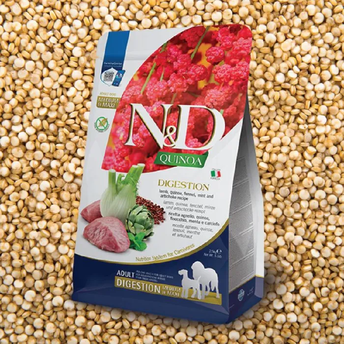 N&D Quinoa Digestion | Lamb Medium & Maxi 15.4 lb