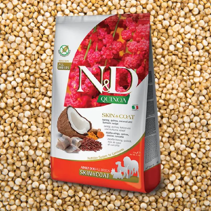 N&D Quinoa Skin & Coat | Herring & Coconut 15.4 lb
