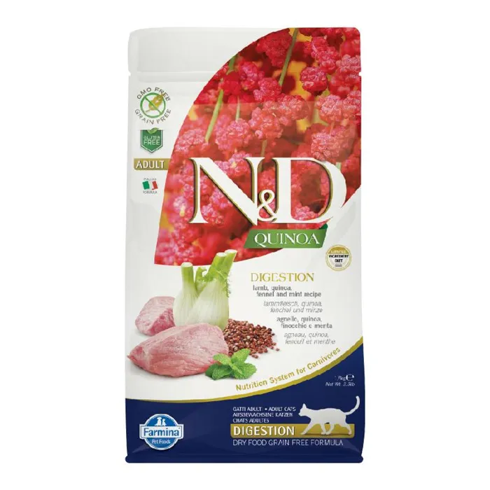 N&D for Cats Quinoa Digestion | Lamb 3.3 lb