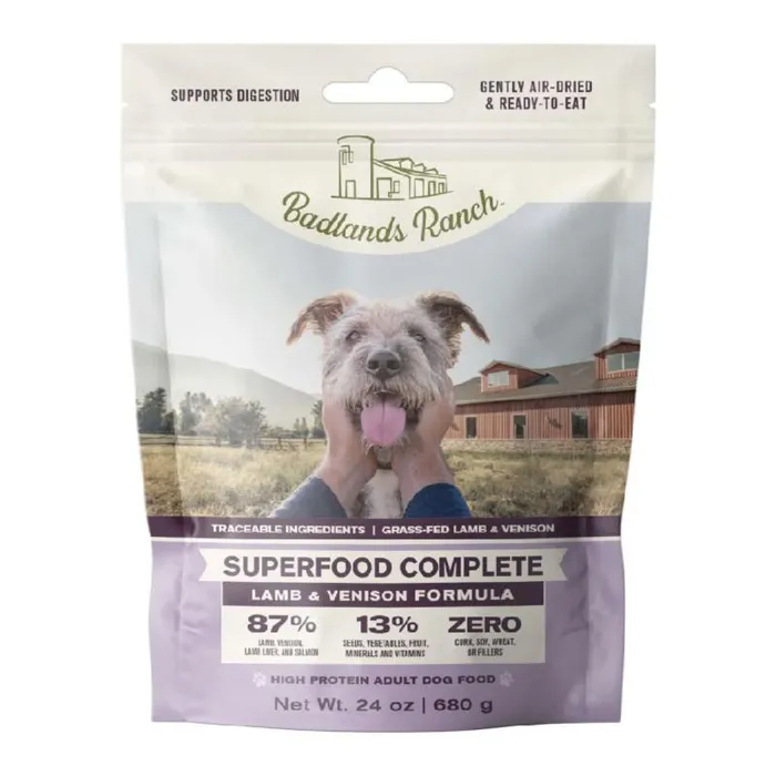 Badlands Ranch Air Dried | Lamb & Venison 24oz