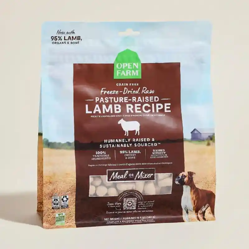 Open Farm Freeze Dried Raw | Lamb Morsels 3.5oz