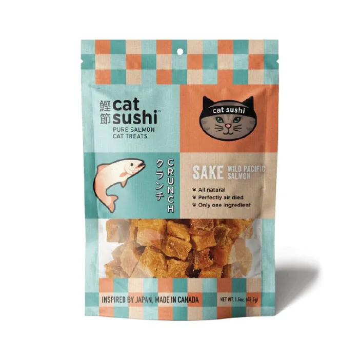 Earthly CAT | Sake Treat - Wild Salmon 2oz