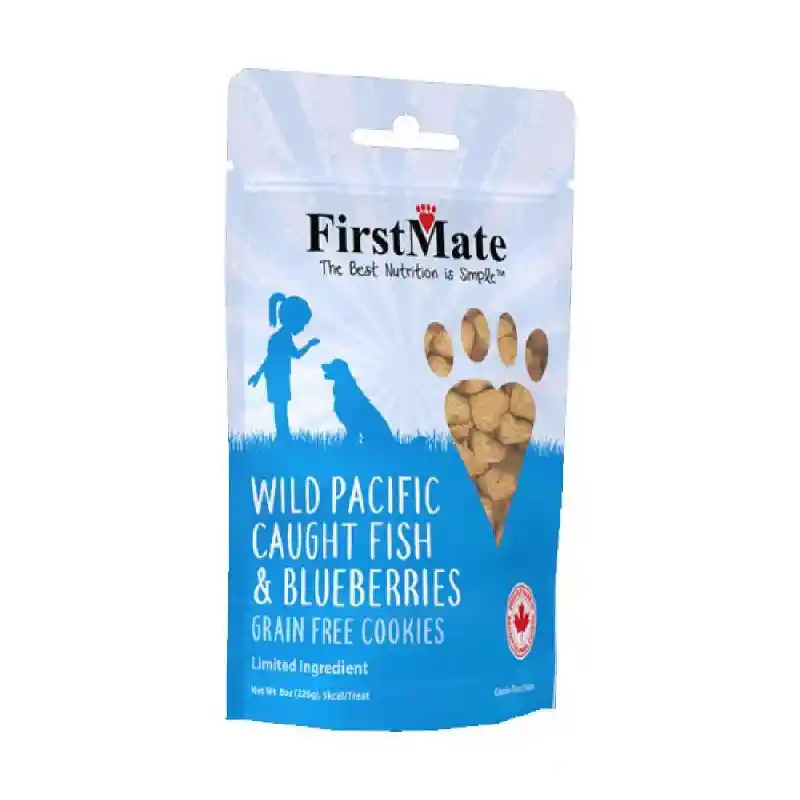 FirstMate Treat | Fish & Blueberry 8oz
