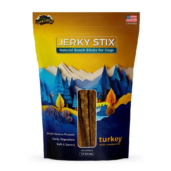 Wild Meadow Farms | Jerky Stix - Turkey 10pc