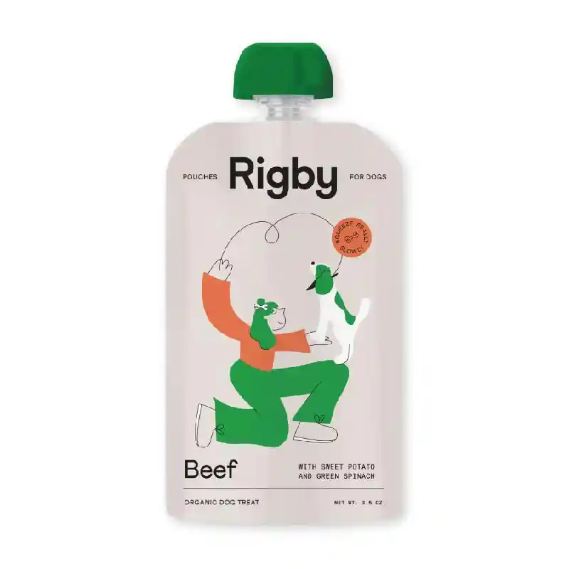 Rigby Squeeze Pouch | Beef 3.5oz