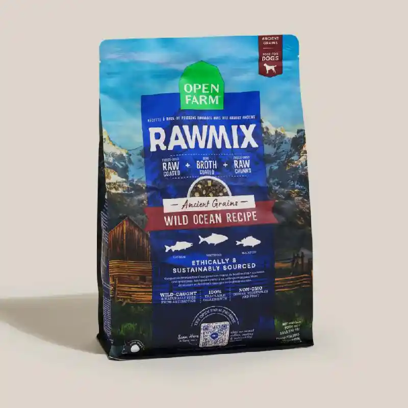 Open Farm RawMix | Wild Ocean with Grains 20 lb