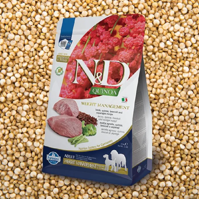 N&D Quinoa Weight Management | Lamb Medium & Maxi 15.4 lb