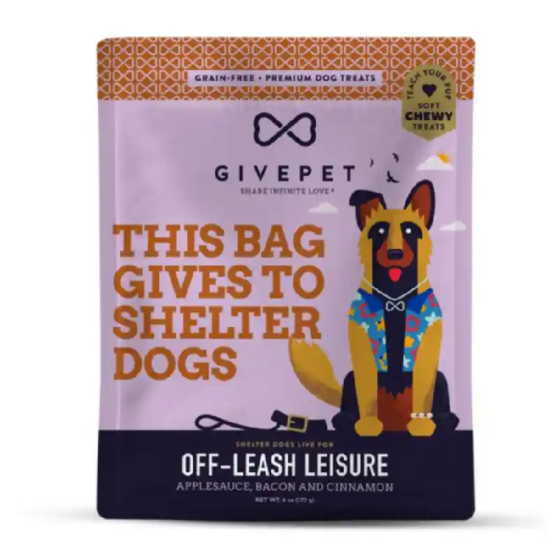 GivePet Soft & Chewy Treat | Off Leash 6oz