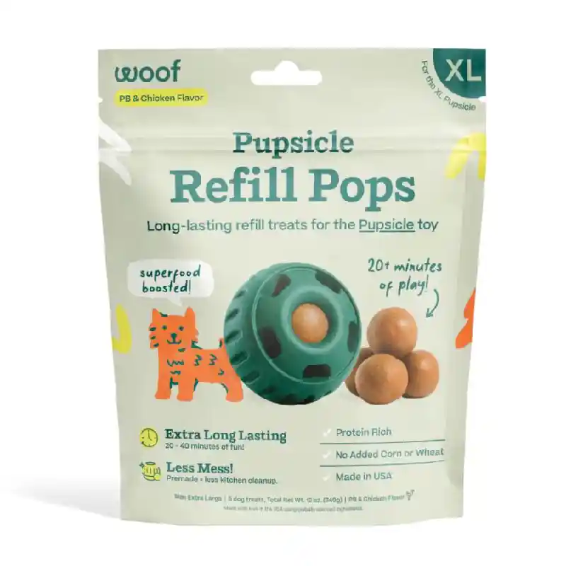 WOOF Pops | Chicken Peanut Butter XL 12oz