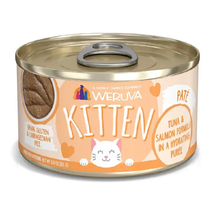 Weruva for Kittens | Tuna & Salmon Pâté 3oz