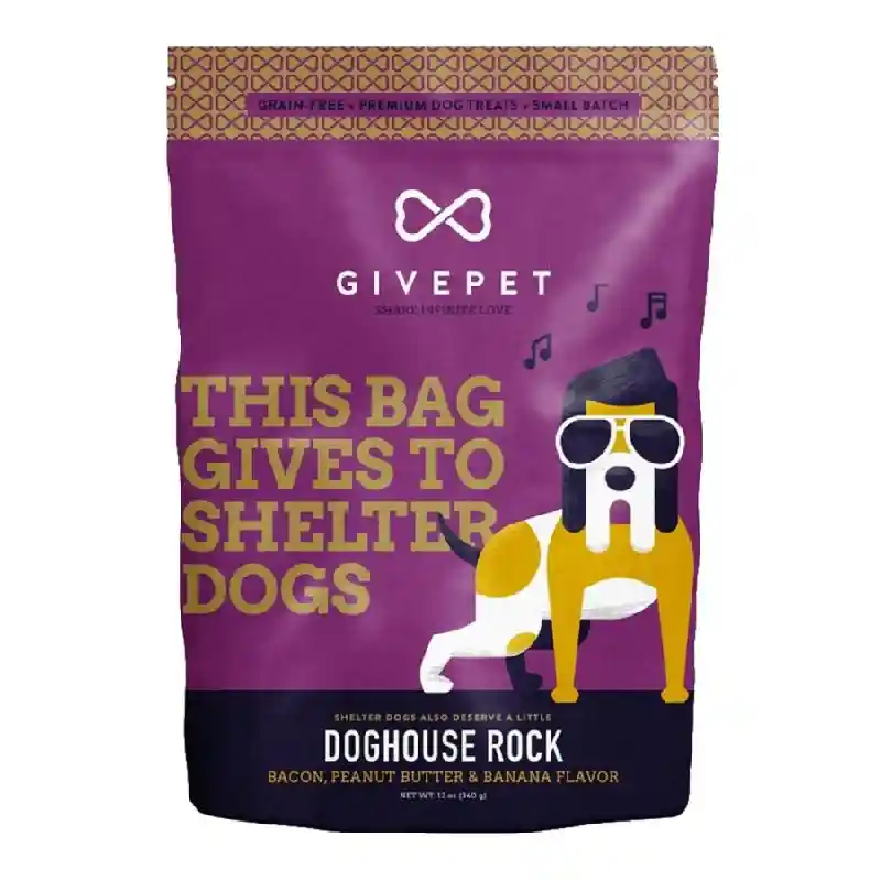 GivePet Crunchy Treats | Doghouse 11oz