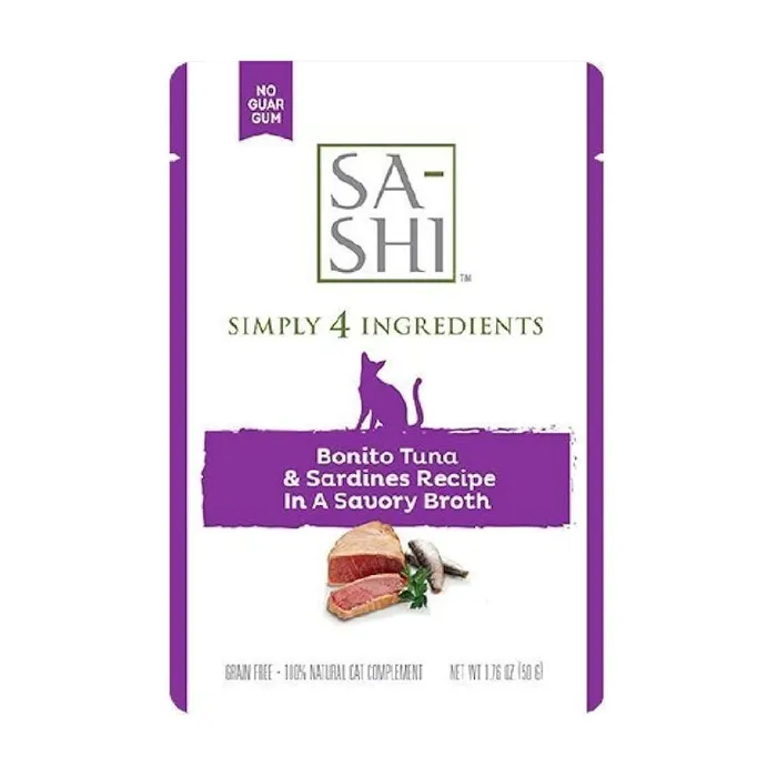 Sa-Shi Toppers for Cats | Tuna & Sardines 1.76oz
