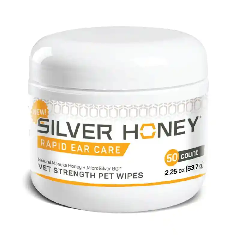 Silver Honey | Rapid Ear Care Pet Wipes 50ct
