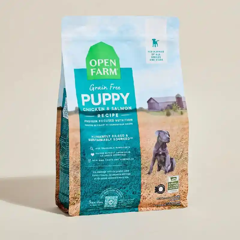 Open Farm Puppy | Chicken & Salmon 22 lb