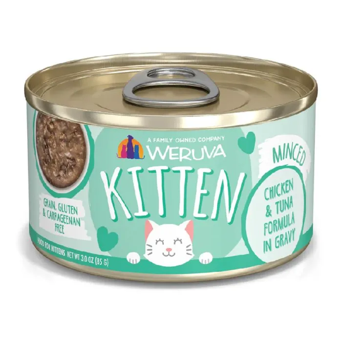 Weruva for Kittens | Chicken & Tuna Minced 3oz