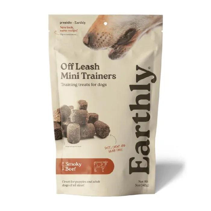 Earthly | Off Leash Training Treats - Beef 5oz