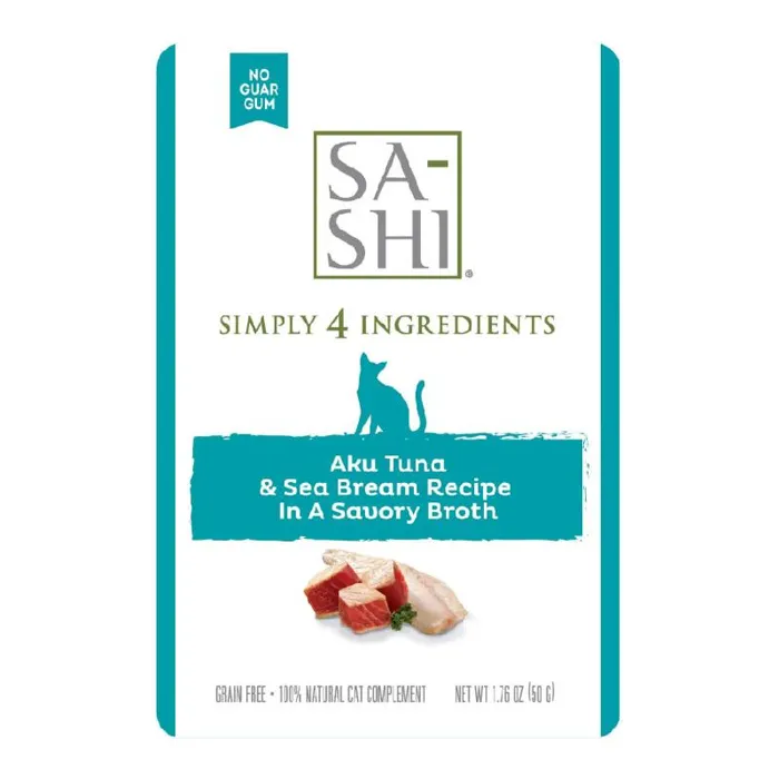 Sa-Shi Toppers for Cats | Tuna & Bream 1.76oz