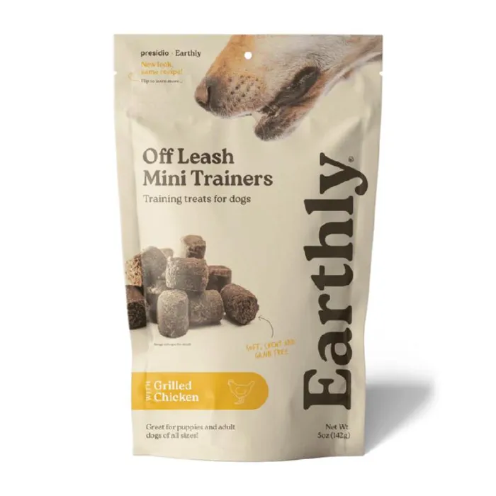 Earthly | Off Leash Training Treats - Chicken 5oz