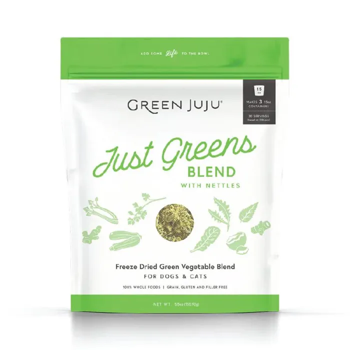 Green Juju Freeze Dried Just Greens Blend Booster 5.5oz