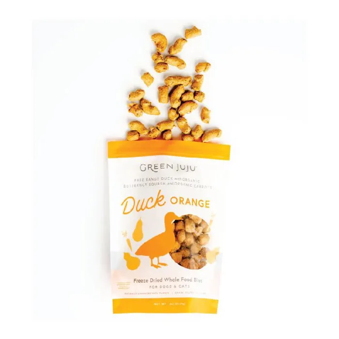 Green Juju Freeze Dried Bites | Duck Orange 3oz