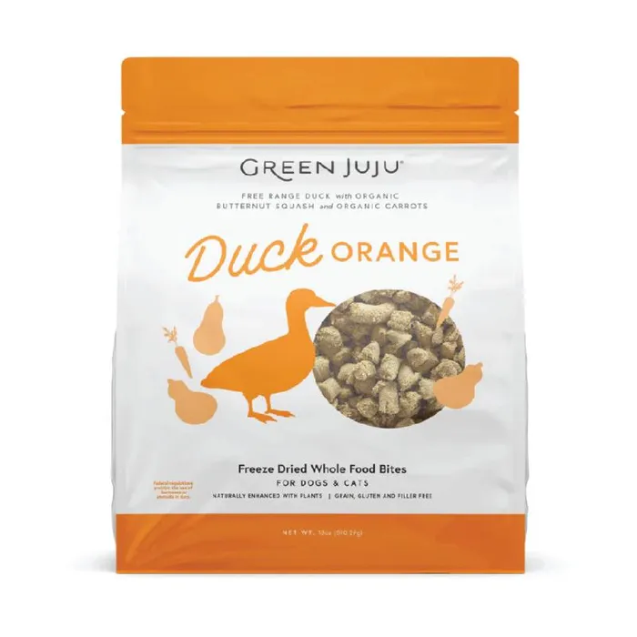 Green Juju Freeze Dried Bites | Duck Orange 7.5oz