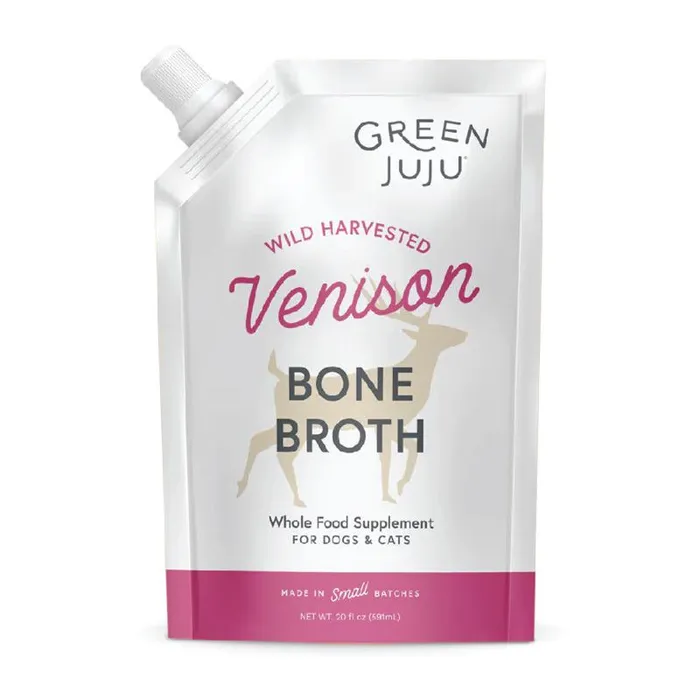 Green Juju FROZEN Bone Broth | Venison 20oz